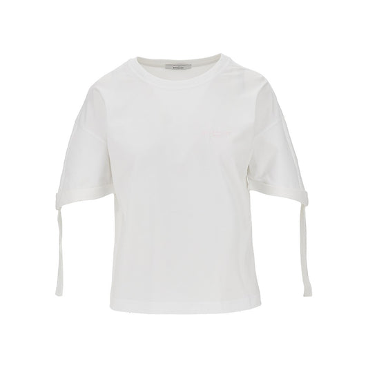 GIVENCHY Jersey T-shirt with logo embroidery