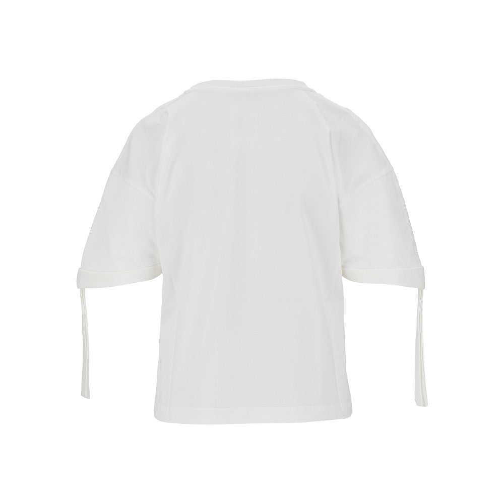 GIVENCHY Jersey T-shirt with logo embroidery
