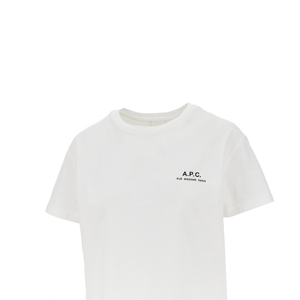 A.P.C. Logo print short T-shirt