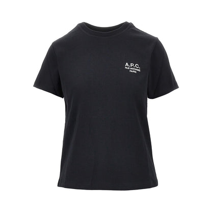 A.P.C. Jersey T-shirt with logo embroidery