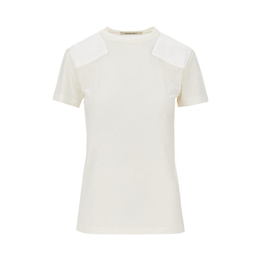 Phoebe Philo Cotton and lyocell T-shirt with patch
