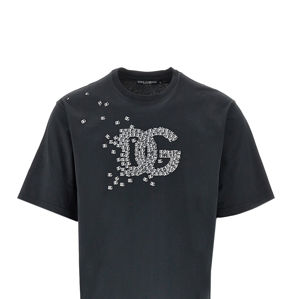 DOLCE&GABBANA 3D logo print T-shirt
