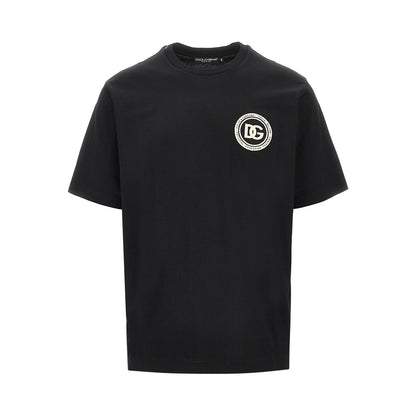 DOLCE&GABBANA Logo patch T-shirt