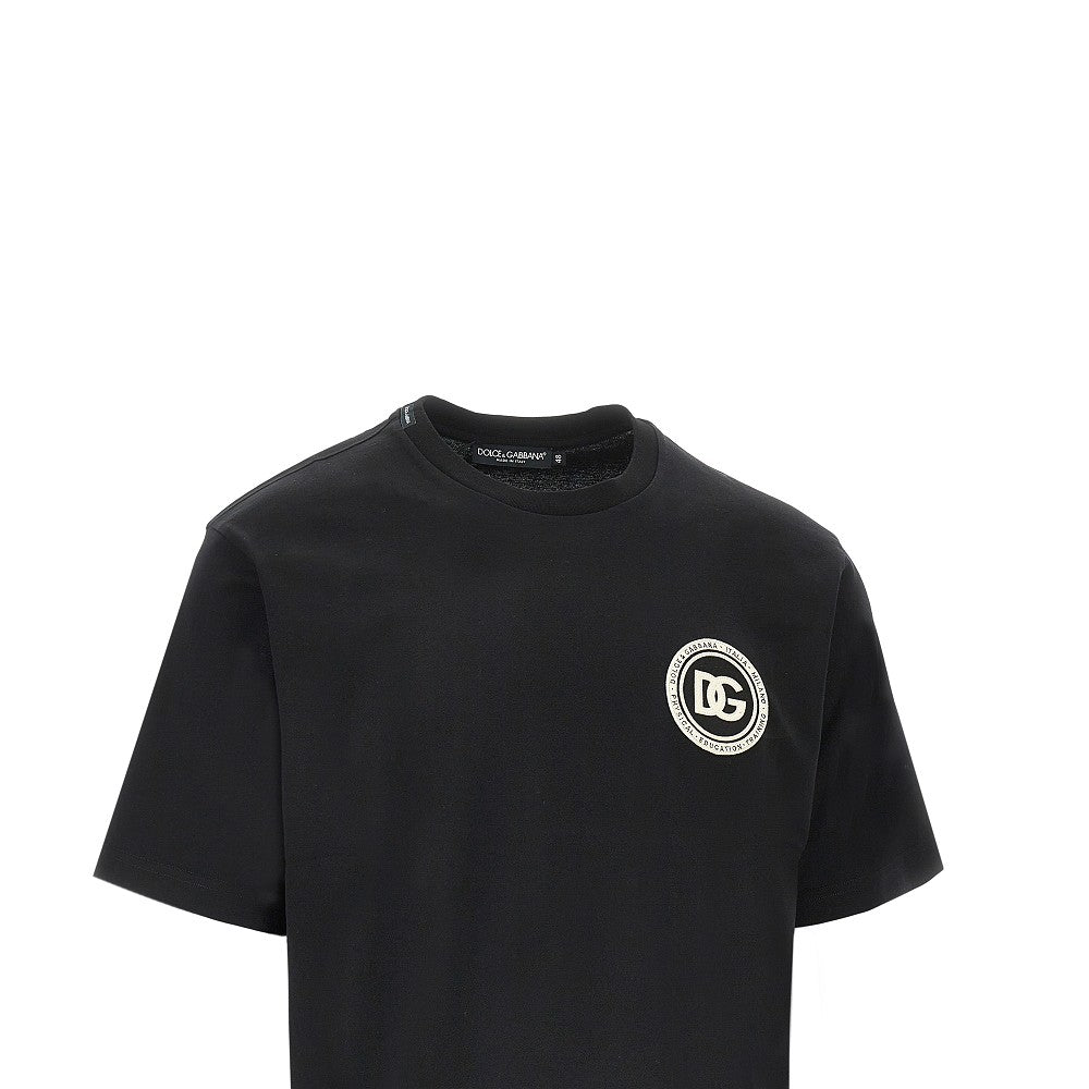 DOLCE&GABBANA Logo patch T-shirt