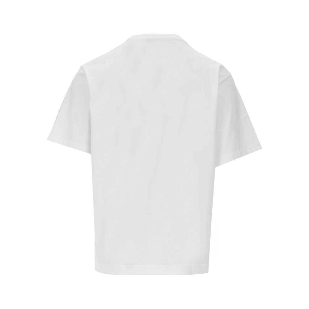DOLCE&GABBANA Embroidered patch Boxy T-shirt