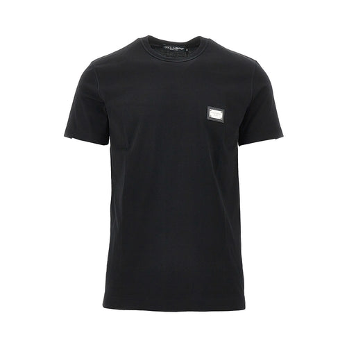 DOLCE&GABBANA Logo plate T-shirt