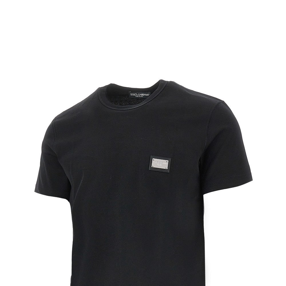 DOLCE&GABBANA Logo plate T-shirt
