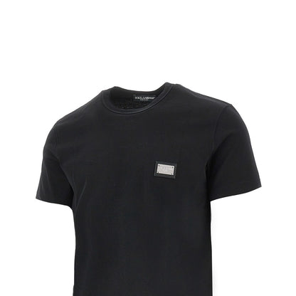 DOLCE&GABBANA Logo plate T-shirt