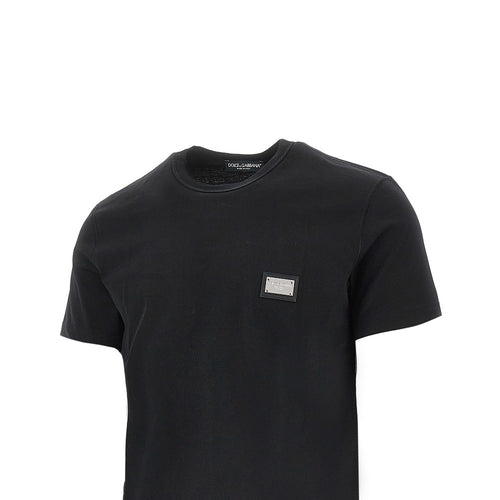 DOLCE&GABBANA Logo plate T-shirt