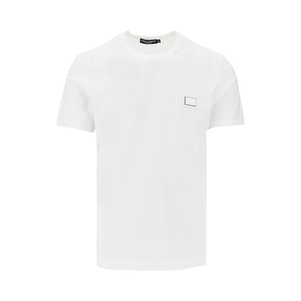 DOLCE&GABBANA Logo plate T-shirt