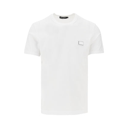 DOLCE&GABBANA Logo plate T-shirt