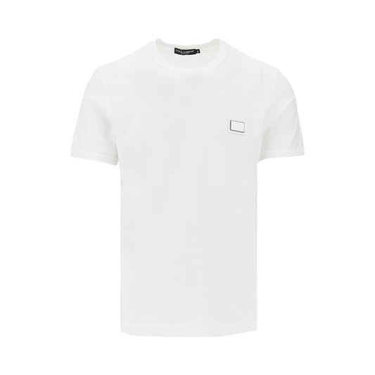 DOLCE&GABBANA Logo plate T-shirt
