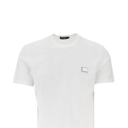 DOLCE&GABBANA Logo plate T-shirt