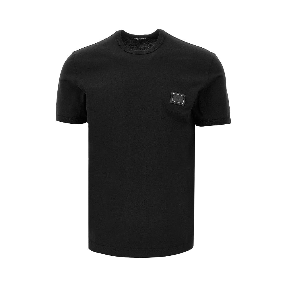 DOLCE&GABBANA Logo plate T-shirt