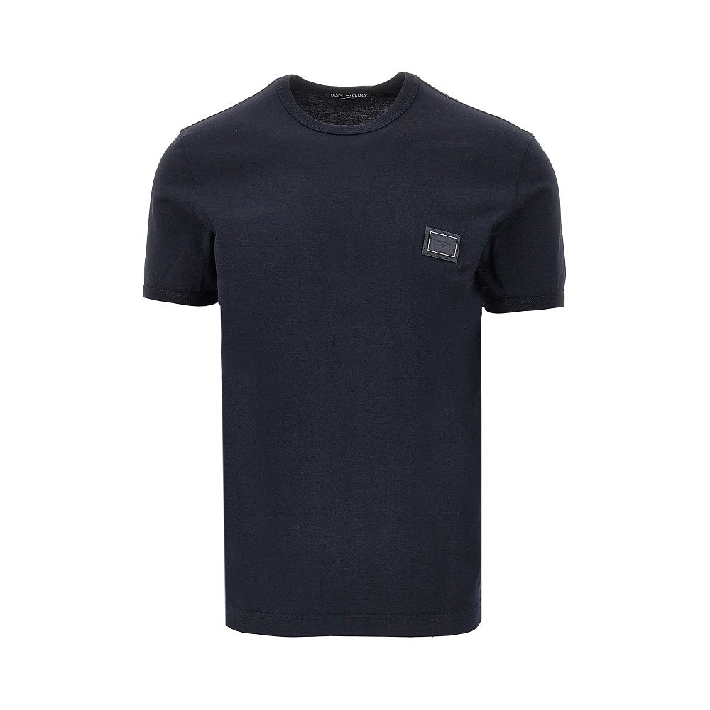 DOLCE&GABBANA Logo plate T-shirt
