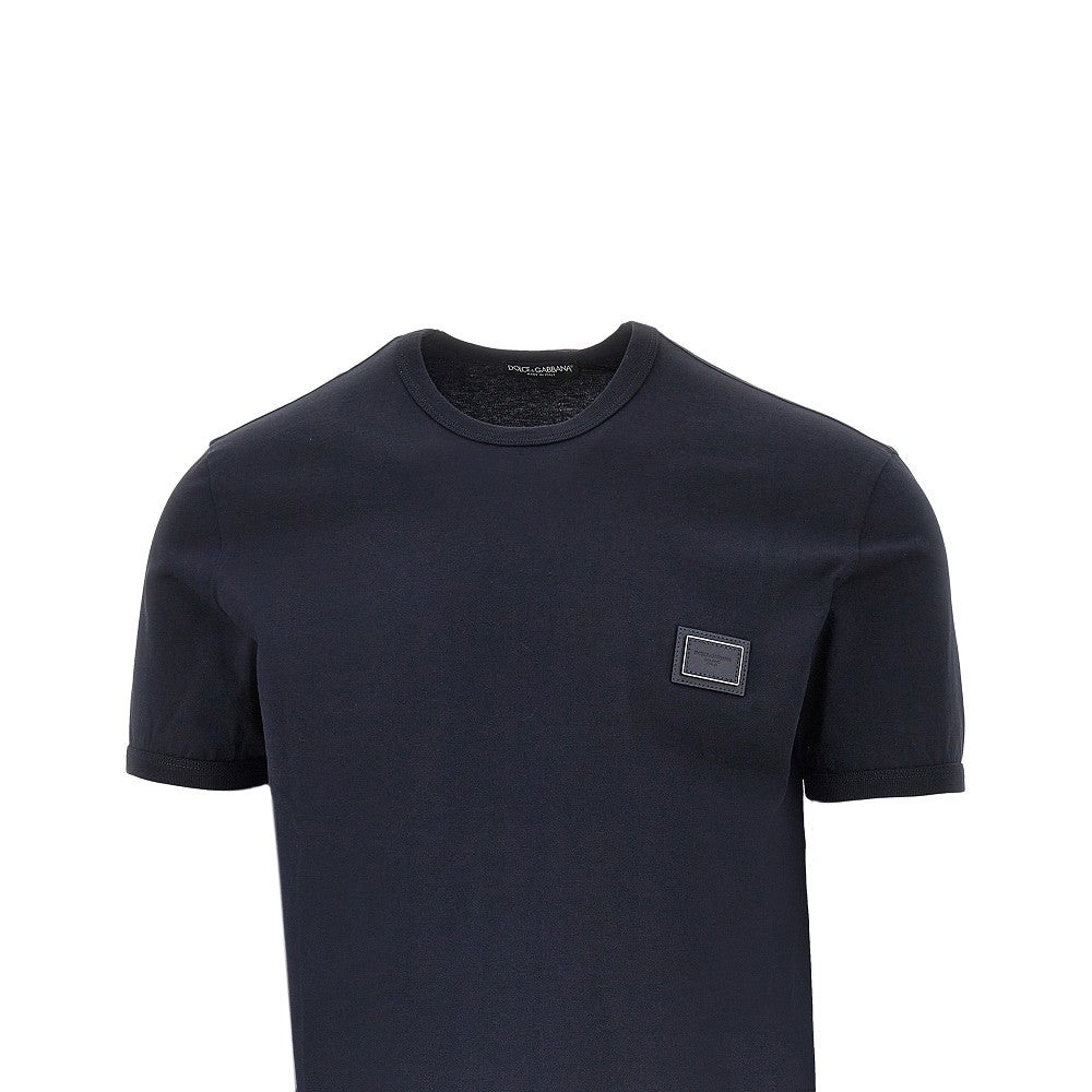 DOLCE&GABBANA Logo plate T-shirt