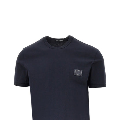DOLCE&GABBANA Logo plate T-shirt