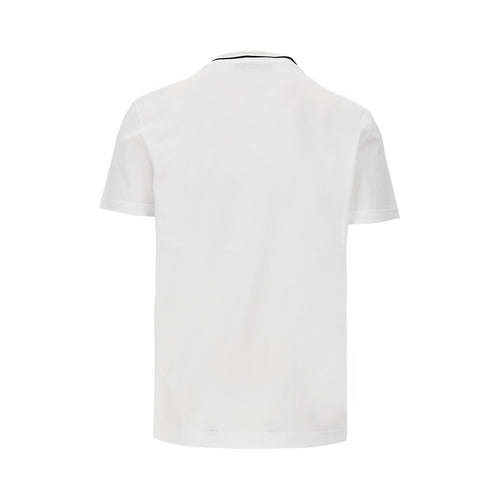 DOLCE&GABBANA T-shirt with pocket and logo patch