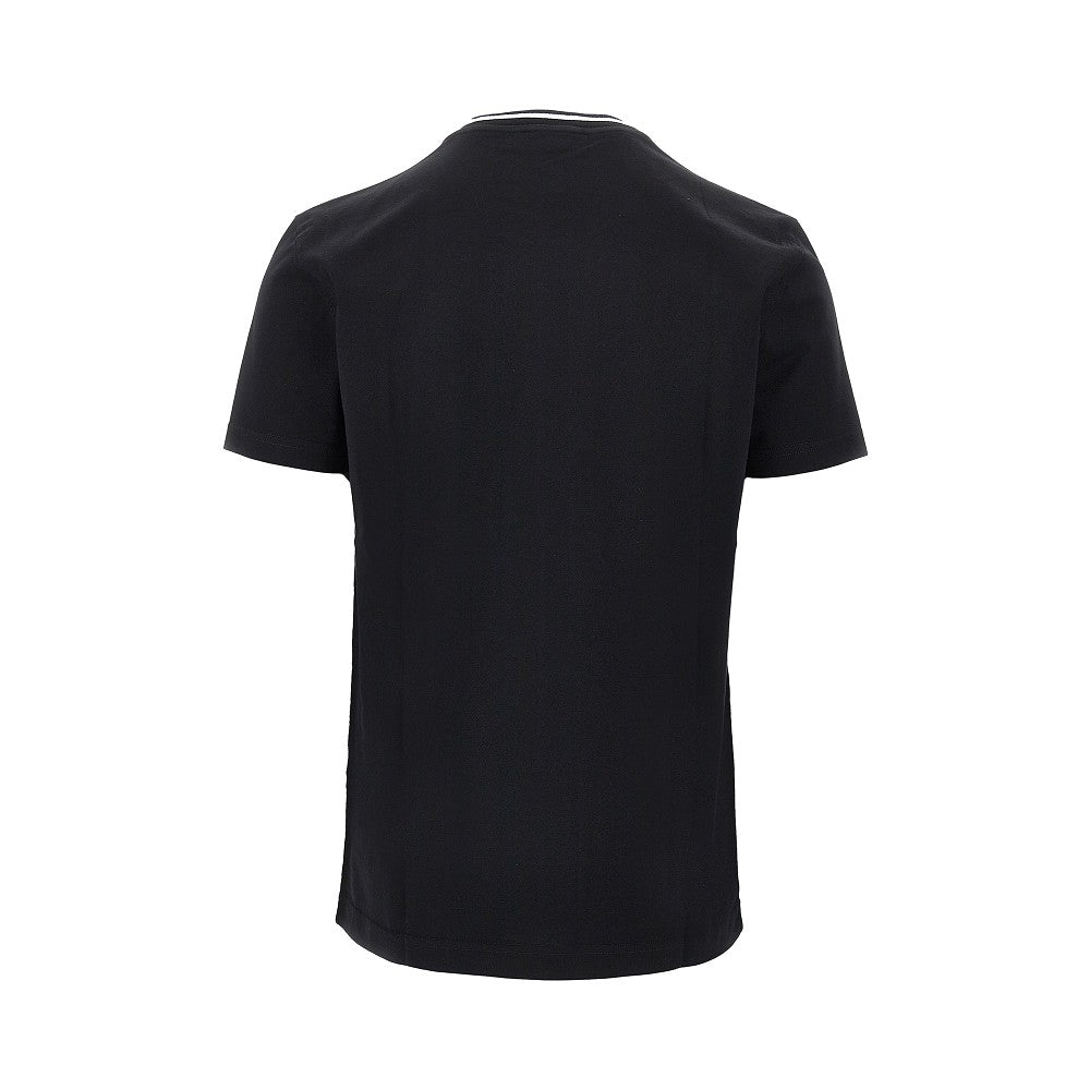 DOLCE&GABBANA T-shirt with pocket and logo patch