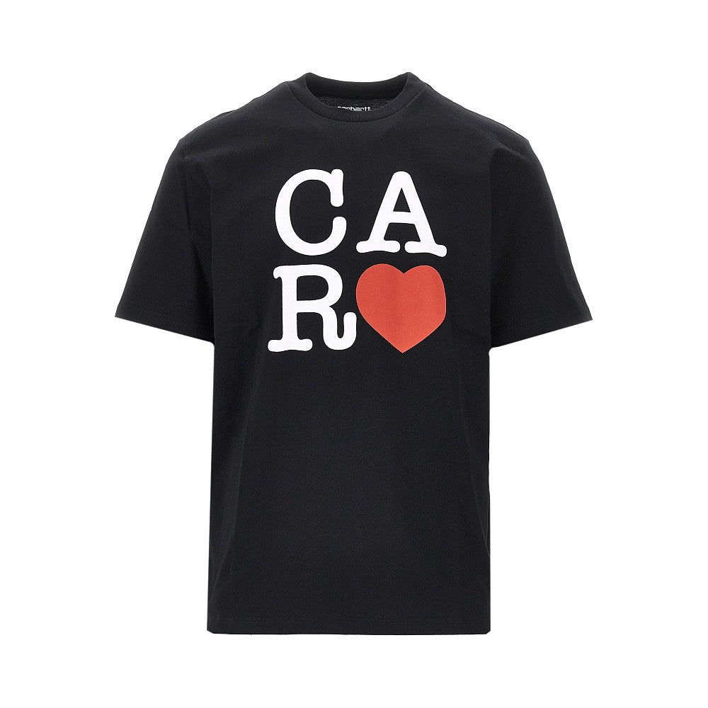 CARHARTT WIP Car Heart' print T-shirt