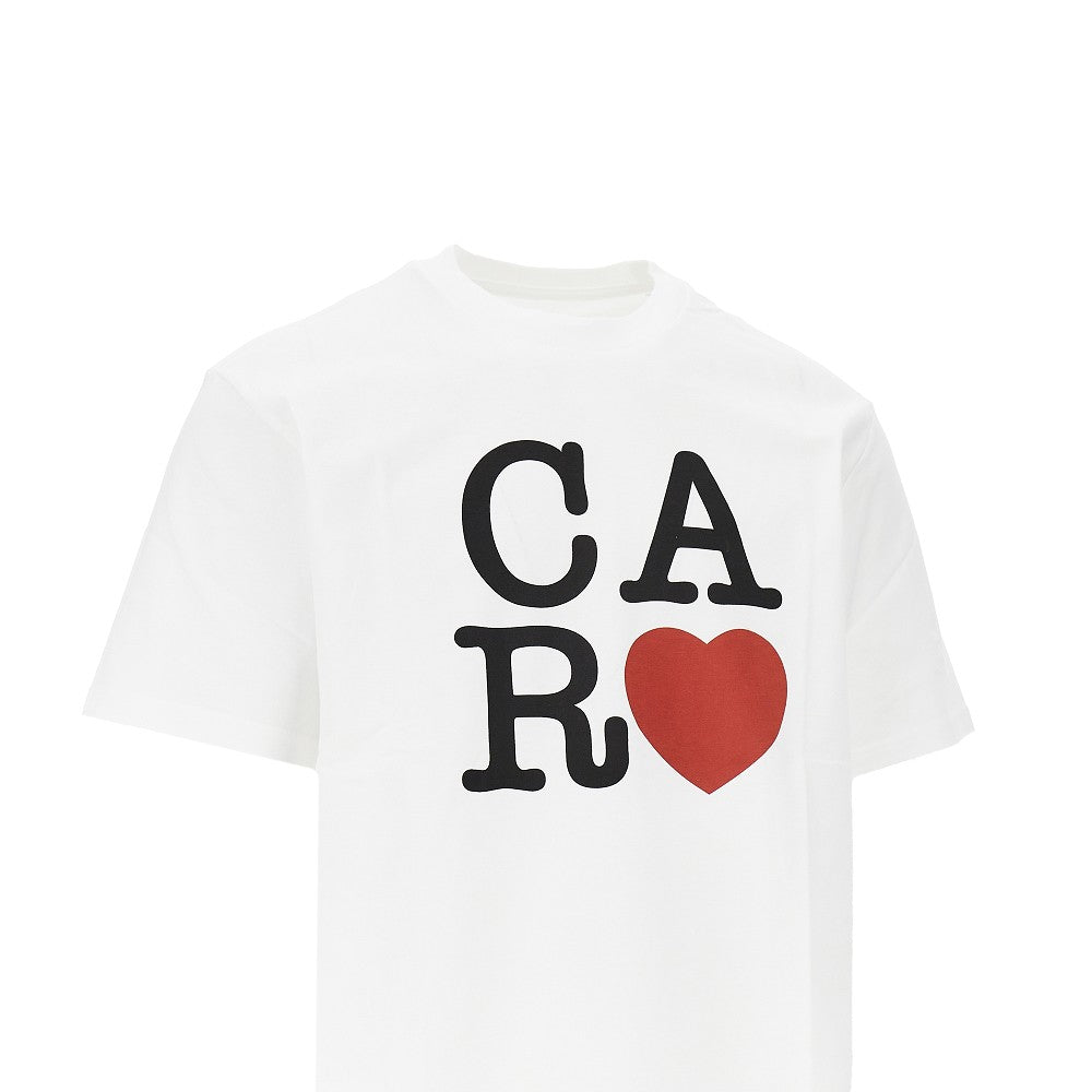 CARHARTT WIP Car Heart' print T-shirt