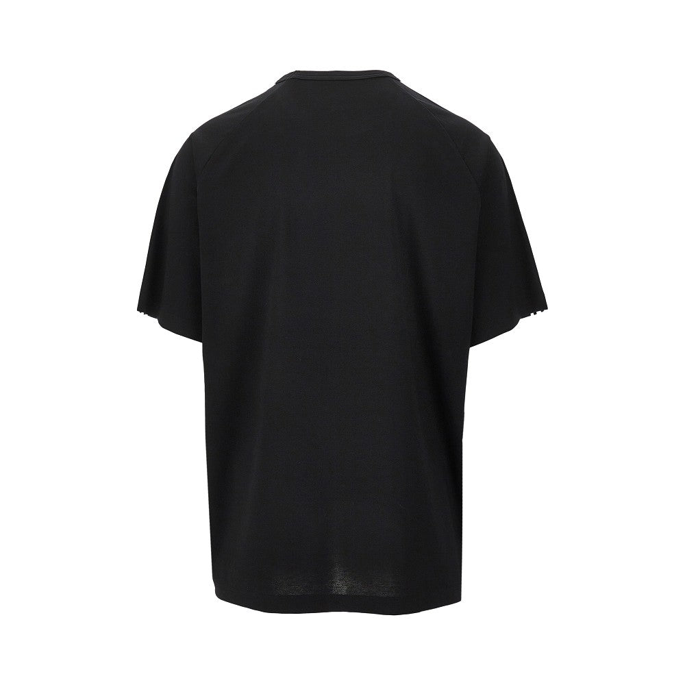 Y3 Wool-blend jersey T-shirt