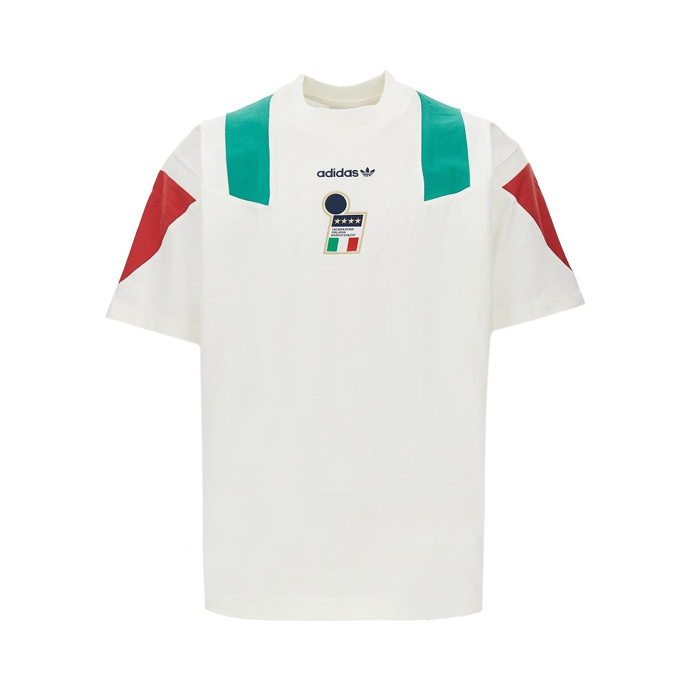 ADIDAS ORIGINALS Cotton jersey 'FIGC EQT' T-shirt