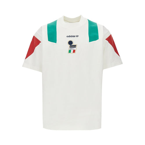 ADIDAS ORIGINALS Cotton jersey 'FIGC EQT' T-shirt