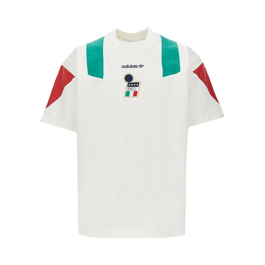 ADIDAS ORIGINALS Cotton jersey 'FIGC EQT' T-shirt