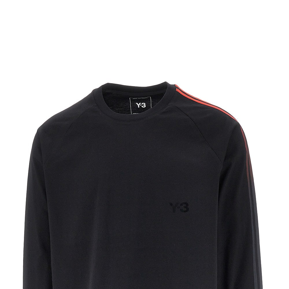 Y3 Gradient Stripes oversized T-shirt