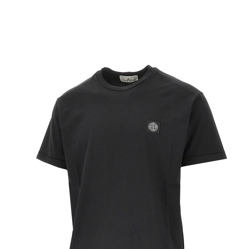 STONE ISLAND Compass Rose logo patch T-shirt