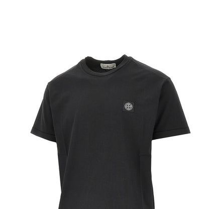 STONE ISLAND Compass Rose logo patch T-shirt