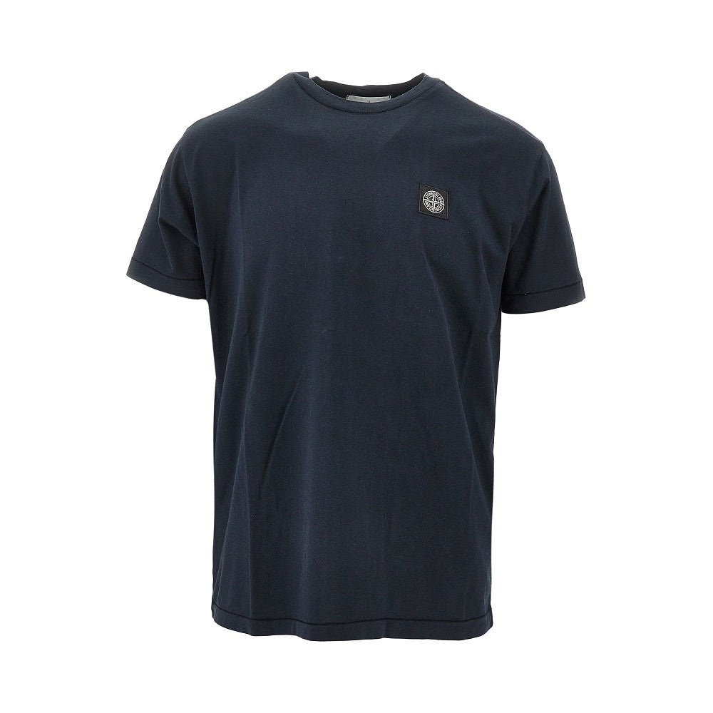 STONE ISLAND Compass Rose logo patch T-shirt