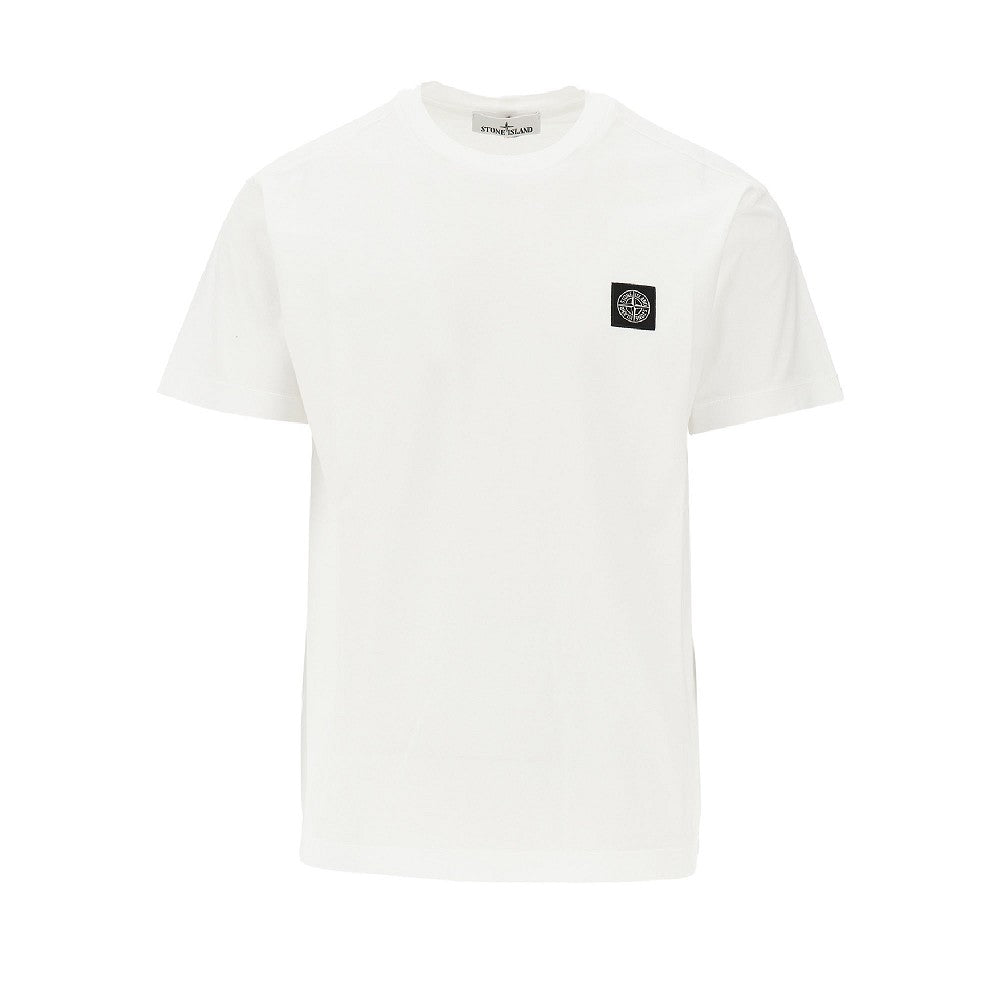 STONE ISLAND Compass Rose logo patch T-shirt