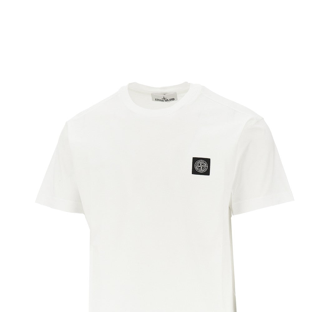 STONE ISLAND Compass Rose logo patch T-shirt
