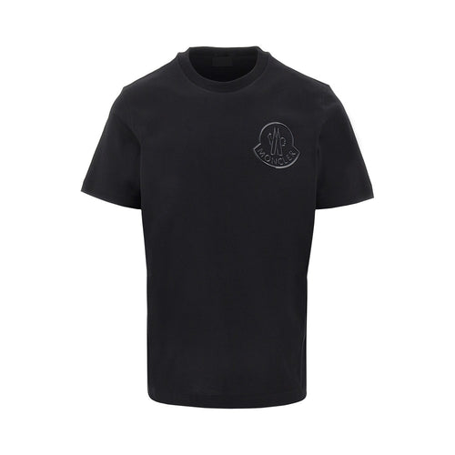 MONCLER Rubberized logo T-shirt
