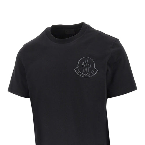 MONCLER Rubberized logo T-shirt