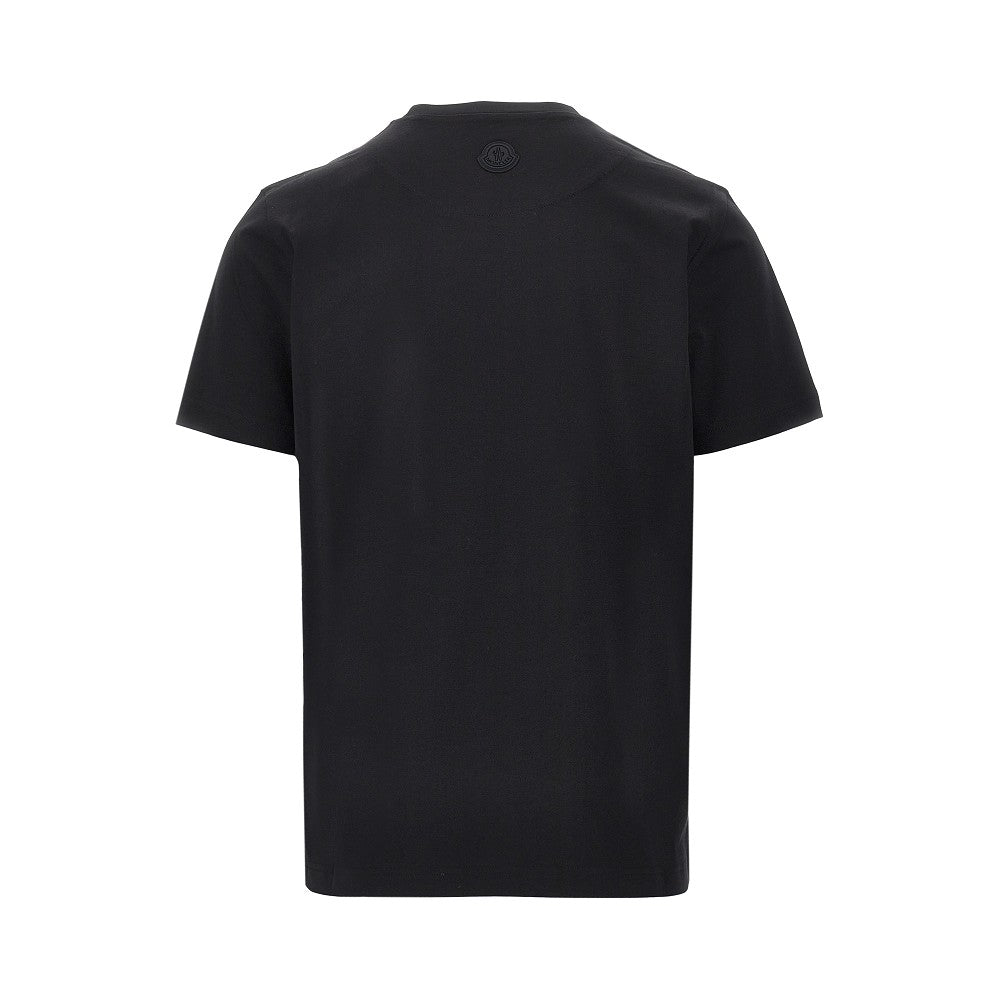 MONCLER Rubberized logo T-shirt