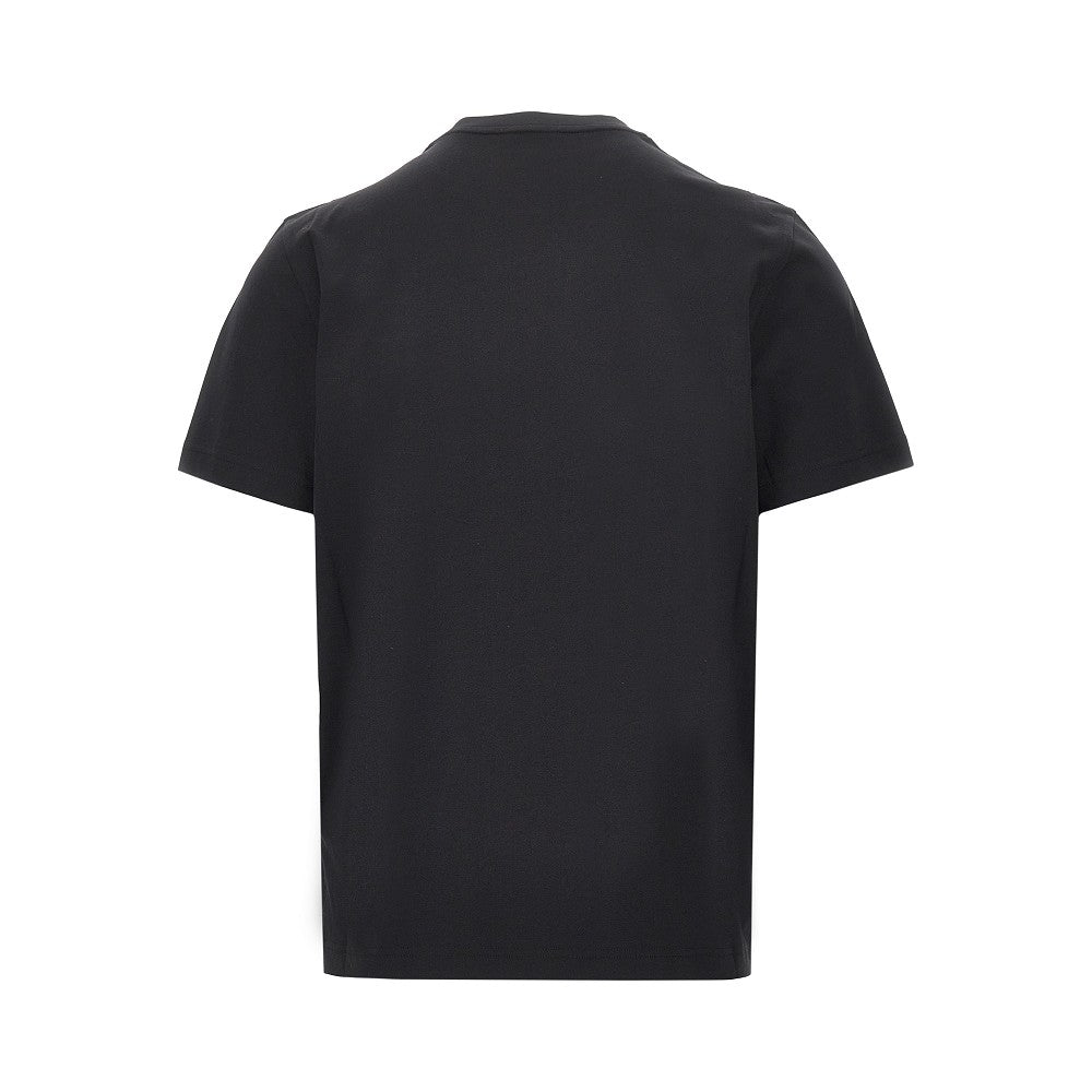 Moncler Tricolour embroidered logo T-shirt