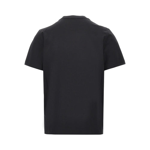 Moncler Tricolour embroidered logo T-shirt