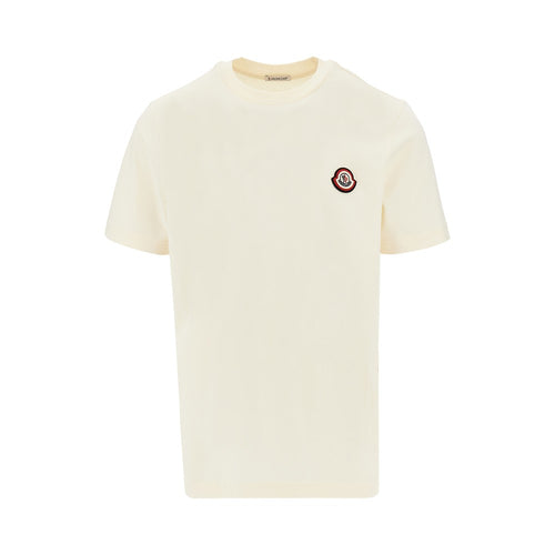 Moncler Tricolour logo patch T-shirt