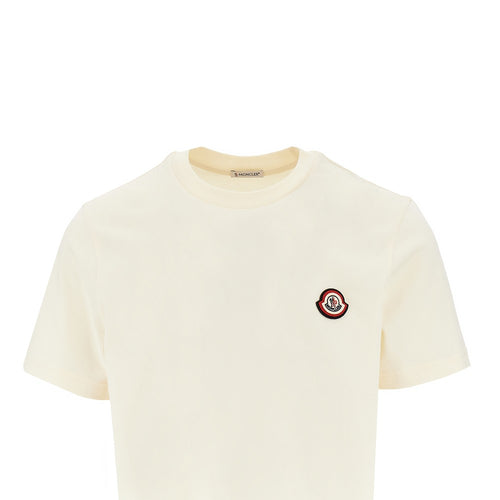 Moncler Tricolour logo patch T-shirt