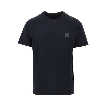 STONE ISLAND Logo patch organic cotton T-shirt
