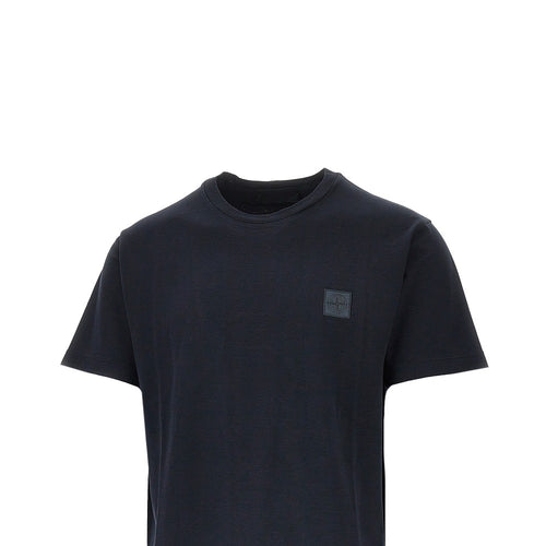 STONE ISLAND Logo patch organic cotton T-shirt