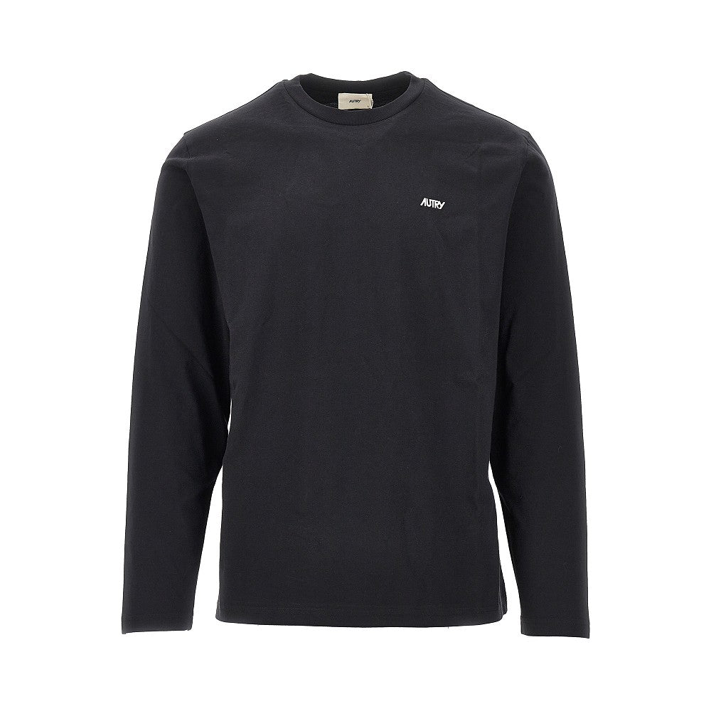 AUTRY Logo embroidery T-shirt
