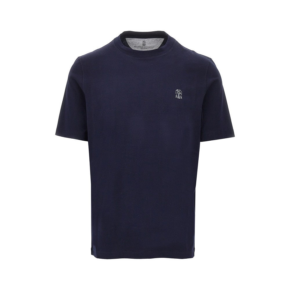 BRUNELLO CUCINELLI Jersey T-shirt with logo