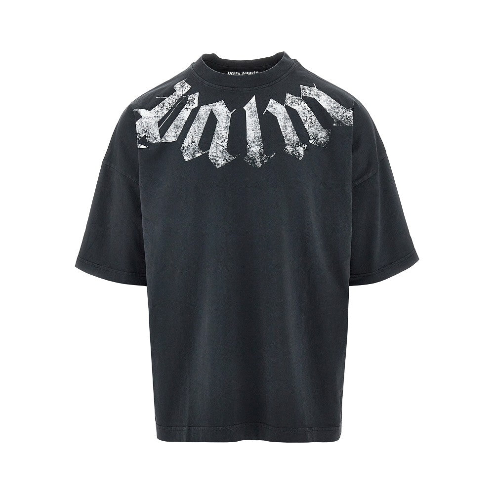 Palm Angels Neck logo Loose Fit T-shirt