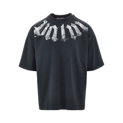 Palm Angels Neck logo Loose Fit T-shirt