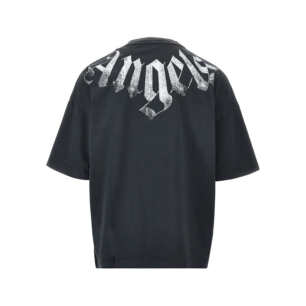 Palm Angels Neck logo Loose Fit T-shirt