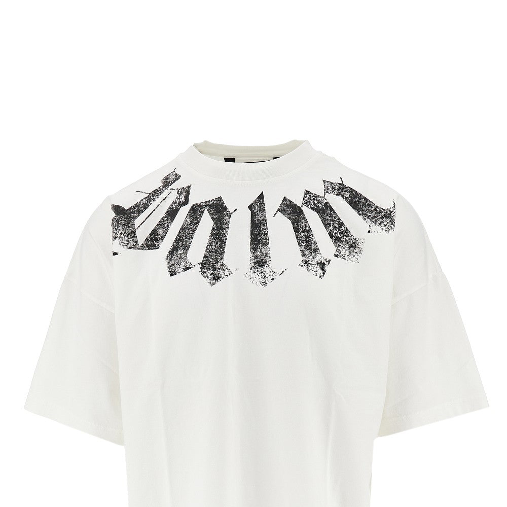 PALM ANGELS Neck logo Loose Fit T-shirt